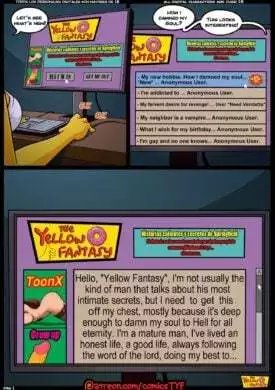 [The Simpsons] – The Yellow Fantasy – The Pastime