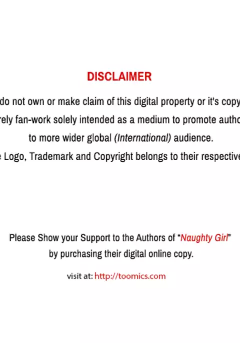 Naughty Girl Ch. 1-10
