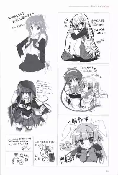 Hatsuyuki Sakura Visual Fanbook