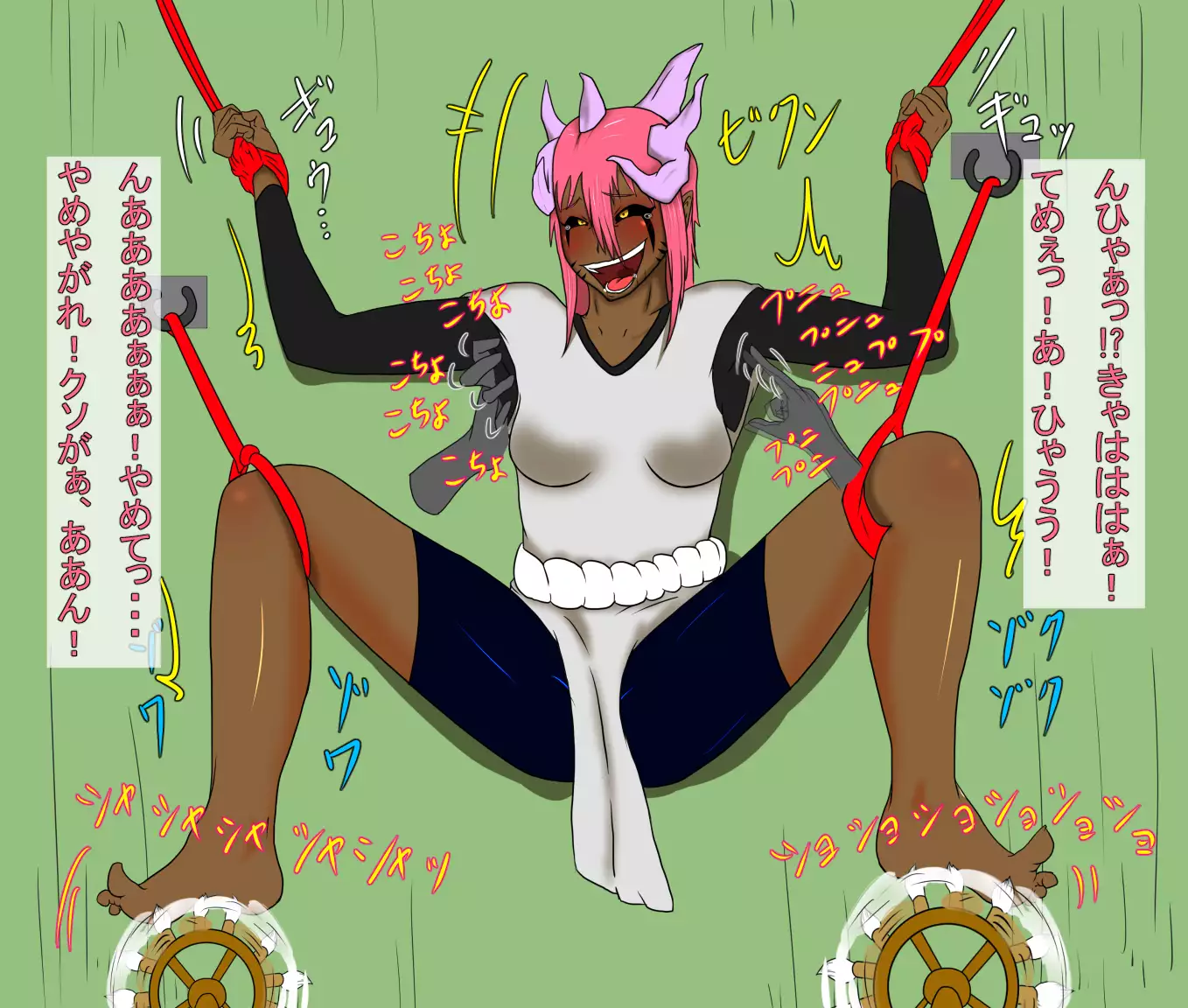 Kunoichi Kusuguri Jigoku Emaki