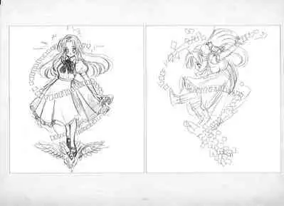 ALICESOFT ORION SCRIBBLES with CROQUIS ULTIMATE EDITION VOL.2 織音計画特別版 ラフ画集