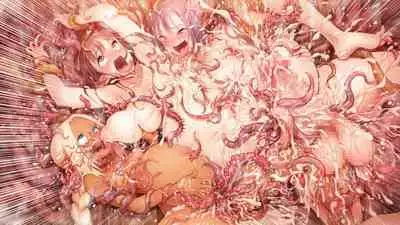 Futanari Chinpo ni Shokushu Sanran