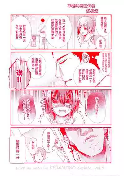 Skirt no Naka wa Kedamono deshita. 第5卷番外篇+特典