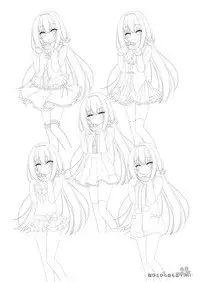 Sakura Hitohira Koimoyou Original Picture Collection