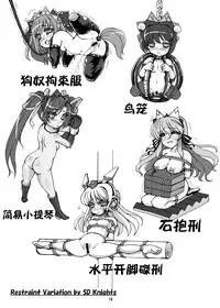 [Sankaku Doumei (fuchi)] Restraint Knights ~Kousoku Mahou Senshi~ (Various) [Chinese] [贝尔西行寺个人汉化] [Digital]