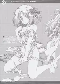 (C81) [Renai Mangaka (Naruse Hirofumi)] Love 2 Quad Rough Sketch (Various)