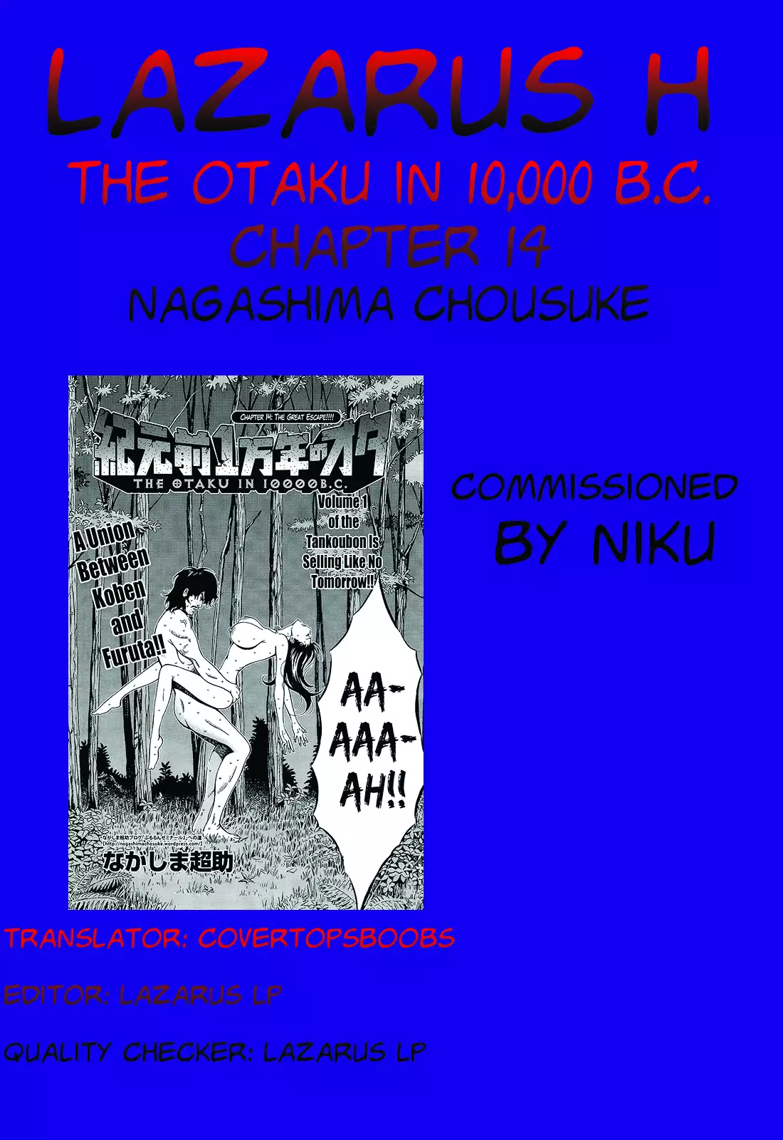 Kigenzen 10000 Nen no Ota | The Otaku in 10,000 B.C. Ch. 1-23