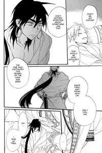 [apollo 19 (Yamada Simako)] Ousama Anata ni Otsukaeshimasu (Magi - Labyrinth of Magic) [English]