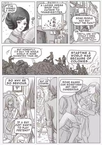 Dressed up!, crossdress in modern times