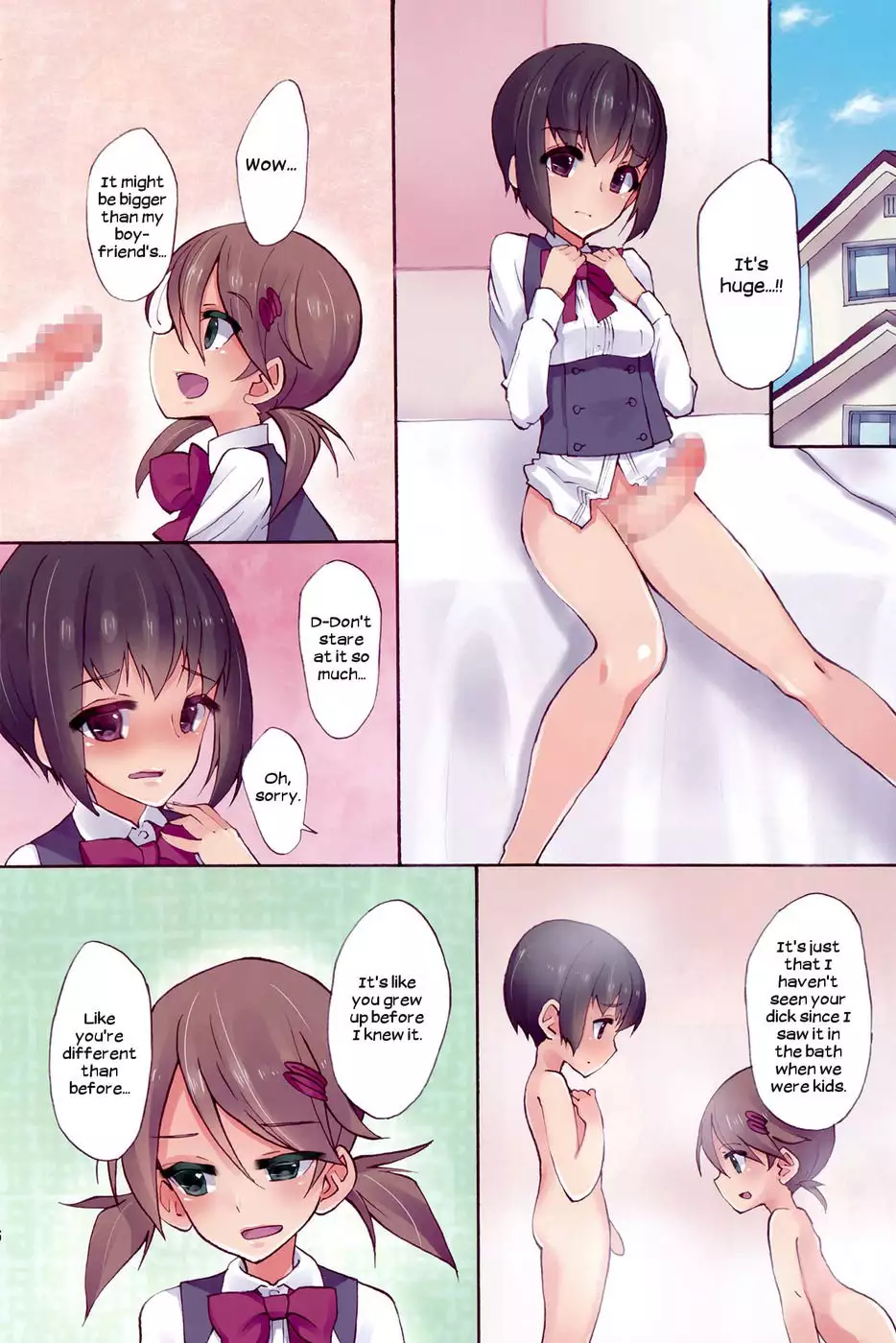 Sex Practice with my Futanari Best Friend