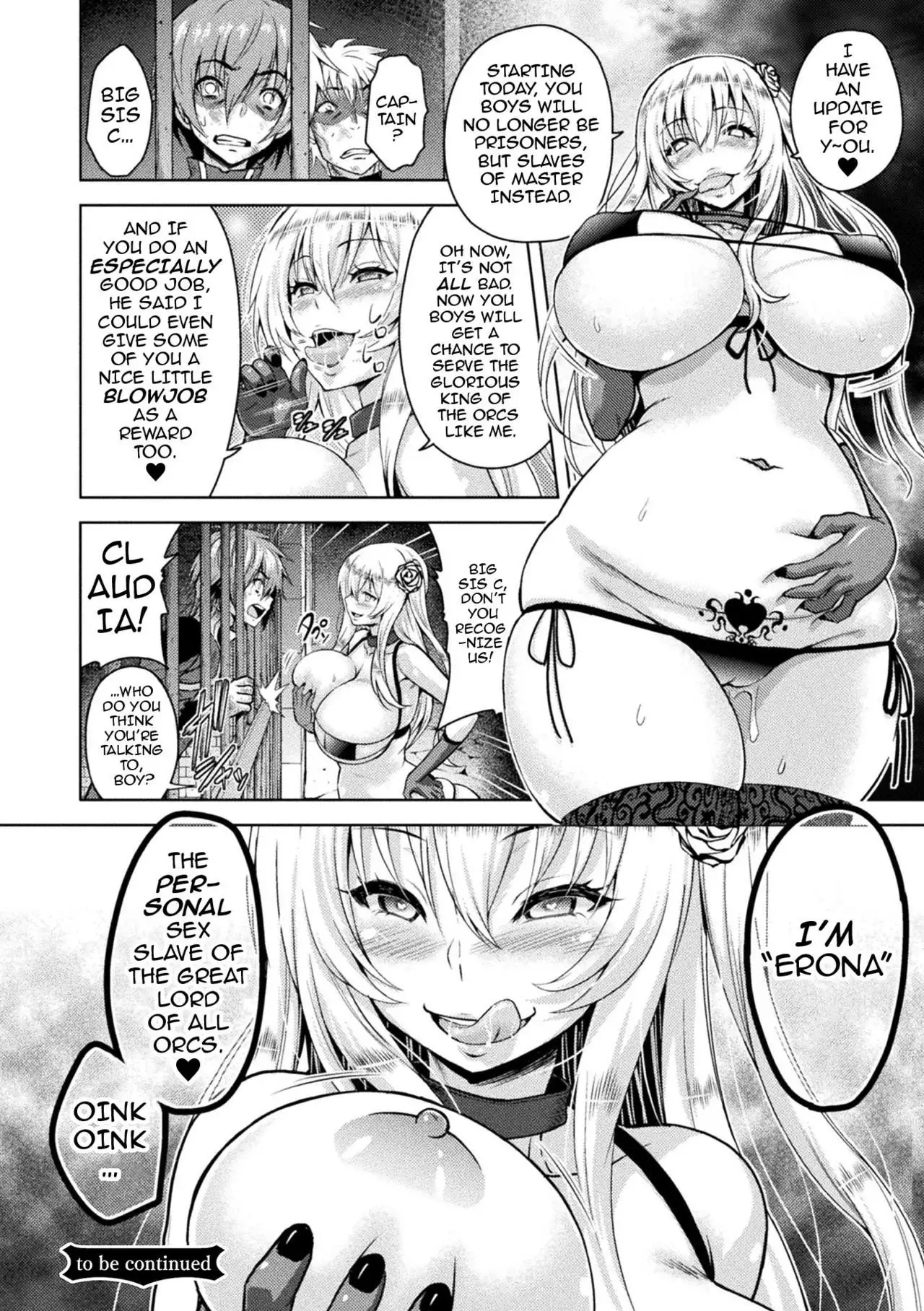 Yamada Gogogo] Erona ~The Fall of a Beautiful Knight Cursed with the Lewd Mark of an Orc~ Ch. 3