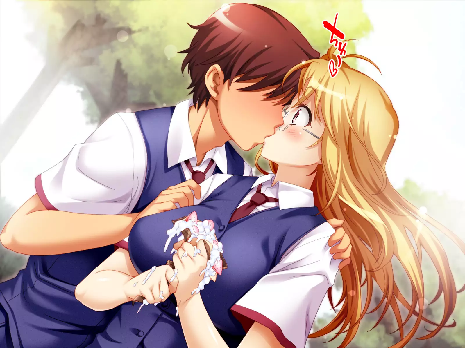 Gakuen Koukyuu Soap-jou Miyuki Senpai to Yomeochi Nama Honban
