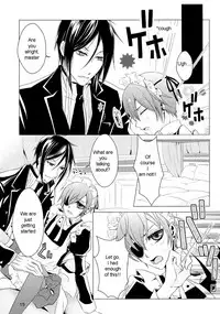 (C76) [Utsukiyo (Chiharu)] Shiyounin to Inu (Black Butler) [English]