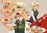 [Chitei no Nikuya (Dokiyuri)] Ramen-ya de ShokuSe. | 來去拉麵店大吃一精 [Chinese] [變態浣熊漢化組]