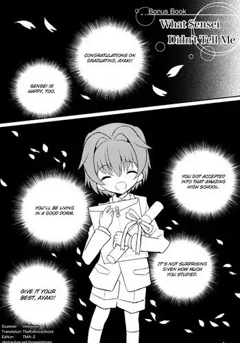 [88scones (Sakaki Tsui)] Sensei niha Oshiete Agenai [English] {Shotachan}