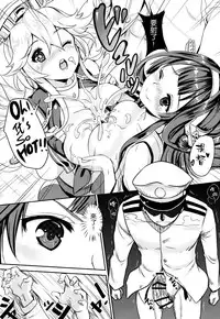 (Houraigekisen! Yo-i! 25Senme!) [MoNyaMoNya (ShiBi)] Eibei Yoru no Rengou Enshuu (Kantai Collection -KanColle-) [Chinese] [空気系☆漢化]