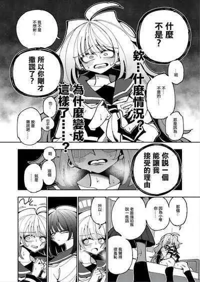 [7 Colored LED (Nekonso)] Shizuku to Shiori 2 -Kouhai ni futanari Chinchin o Shasei Kanri Sarete Irukedo Watashi wa Konna no Nozonde imasen | 雫和詩織2-扶她肉棒被後輩管理射精我才不期待這種事！- [Chinese] [沒有漢化]