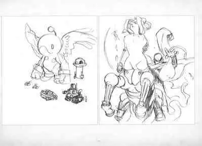 ALICESOFT ORION SCRIBBLES with CROQUIS ULTIMATE EDITION VOL.3 織音計画特別版 ラフ画集