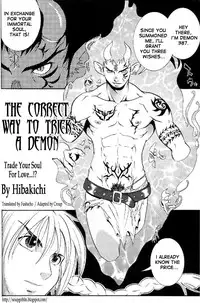 [Hibakichi] Tadashii Akuma no Damashi Kata. | The Correct Way To Trick A Demon. (BEEF JAM) [Fushicho] [English]