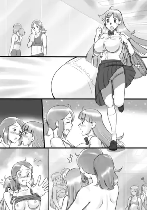 Girl on Mom - Secret Bust Lesson