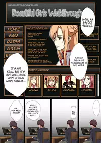 [Studio Onion] Deliheal Bishoujo Kouryaku Gumi Asuna desu | Asuna, the Escort from the Beautiful Girls Walkthrough Company (Sword Art Online) [English] =SNP=