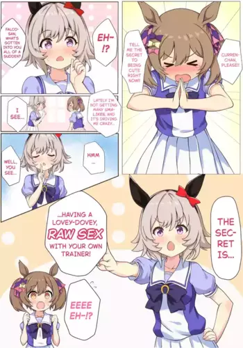 [feeri] KareFaru Echarabu Ecchi | Lovey-Dovey Sex with Curren-chan and Smart Falcon (Uma Musume Pretty Derby) [English] [FueledByMBG] [Decensored] [Digital]