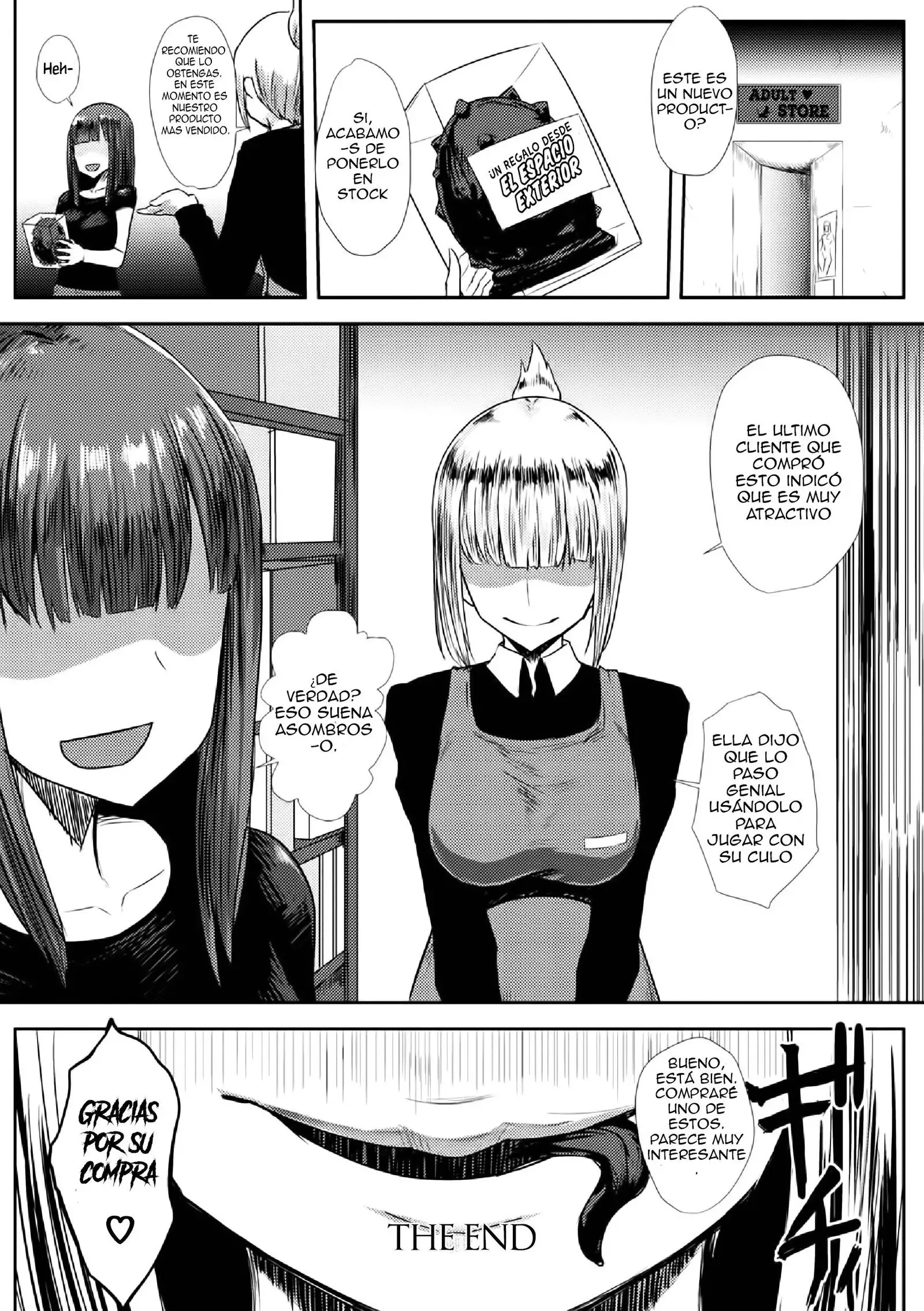 Alien vs Joshidaisei ~Shiri no Ana kara Umareshi Mono~ | Alien vs. College Girl ~Lo que Nace de un Ano~