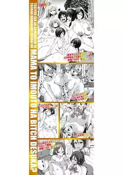Tsuujyou Sex ga Gomunashi de 24Jikan Namahame Houdai no Kazokutachi