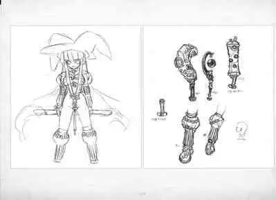 ALICESOFT ORION SCRIBBLES with CROQUIS ULTIMATE EDITION VOL.2 織音計画特別版 ラフ画集