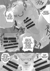 [Debirobu] For the Lion-Man Type Electric Life Form to Overturn Fate - Leomon Doujin [ENG]