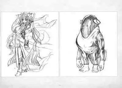 ALICESOFT ORION SCRIBBLES with CROQUIS ULTIMATE EDITION VOL.3 織音計画特別版 ラフ画集