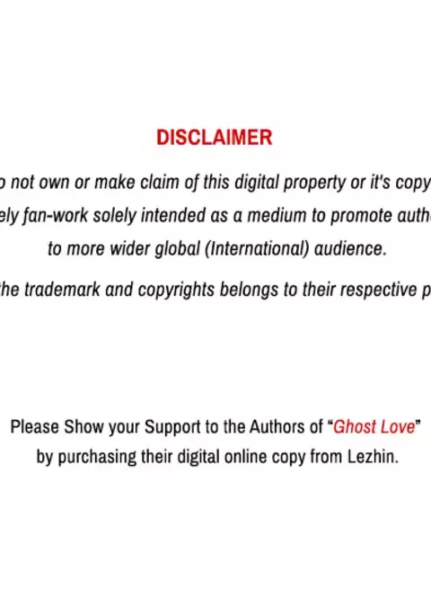 Ghost Love Ch.1-39