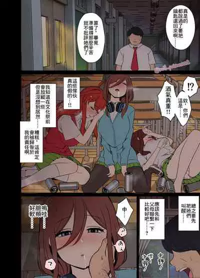 [Dokuneko Noil] Yotta Nakano Miku ni Warui Koto o Suru Hanashi | 對喝醉的中野三玖做壞事的故事 (Gotoubun no Hanayome) [Chinese]
