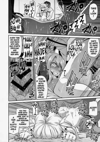 Illya to Kuro to Kimehame Reiju | Illya, Chloe, and the Sex Command Seal