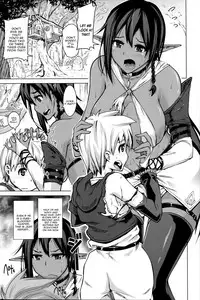 (C91) [Bizen Dorobune Koubou (Bizen Dorobune)] Kasshoku Elf to Chiisana Kyuuketsuki [English] [constantly]