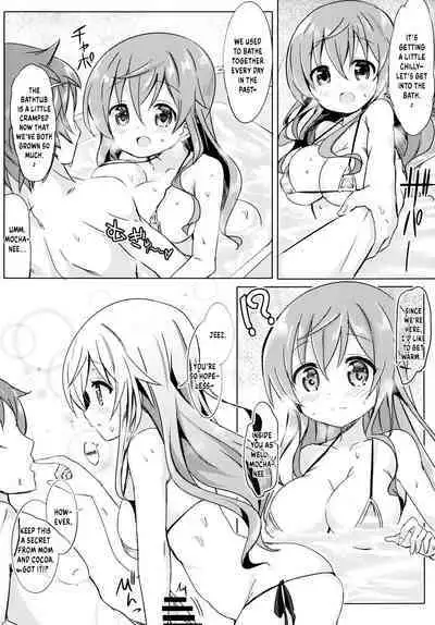 [0000 (Akito.)] Mocha Onee-chan to Ofuro (Gochuumon wa Usagi Desu ka?) [English] {Hennojin} [Digital]