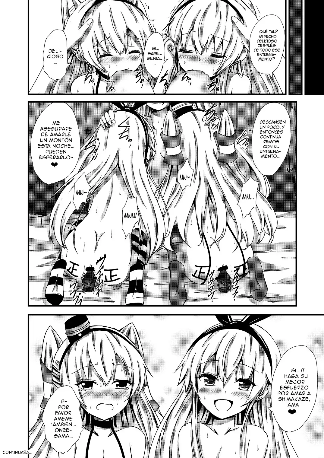 Kuubo Wo-Kyuu-chan no Shimakaze Yuri Dorei Choukyou ~3P Choukyou Hen~