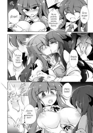 PatchouKoa Nyuuetsu Shujuu Gyakutenda spanish