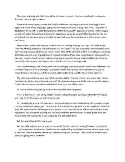 Succubus School Life 1-nensei Hen