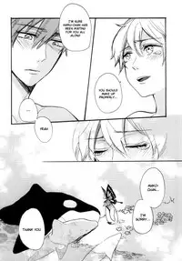 (Renai Jiyuugata! entry2) [hn (Pirori)] Killer Whale Killer (Free!) [English] [Holy Mackerel]