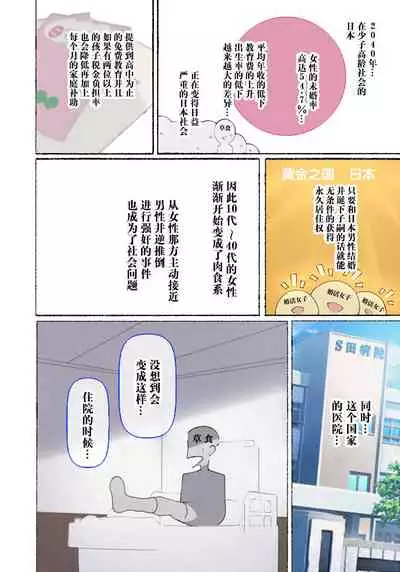 [Aikokusha (Agobitch Nee-san)] ~Moshimo Onanie no Kaigo o Shite Kureru Nurse-san ga Itara...~ | ~如果有一位能够帮我进行自慰的护士小姐存在的话...♥~ [Chinese]