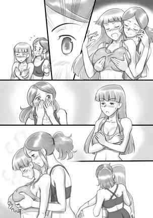 Girl on Mom - Secret Bust Lesson