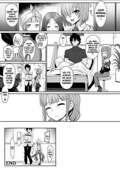 [Nyala Ponga (Sekai Saisoku no Panda)] Jimuteki ni Shori Shite Kureru Nurse-san | The Captain Who Handles the Hard Loads (Fate/Grand Order) [English] [Keye Necktire] [Digital]