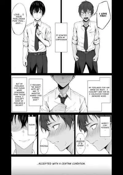 "Konna no, Mou Manko da yo..." Osananajimi no Gokubuto Chinpo de Josou Mesuiki o Oshiekomareta Boku | My Childhood Friend Made Me Cross-dress and Femgasm with his Thick Dick