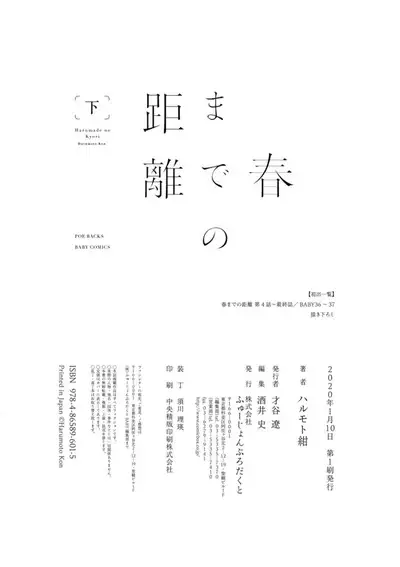 Haru made no Kyori Ge