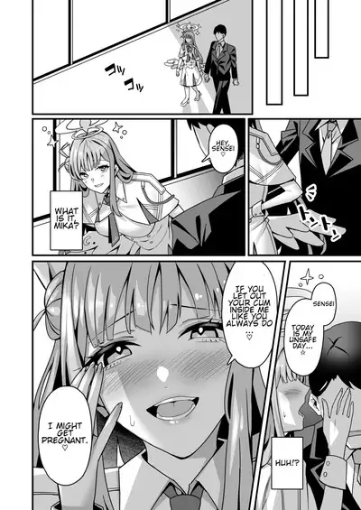 Mika to Happy Love Love Sex Shite Haramaseru Hon - A book about happy loving sex with Mika and impregnation. | Lovey Dovey Impregnation Sex With Mika!