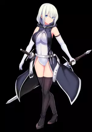 Senhime Bad Ending -Cool Heroine Buzama Haiboku CG Shuu-