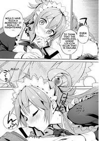 (COMIC1☆11) [High Tech Pen Case (Tam-U)] Kono Da-Maid to Mitsudan o! | A Private Discussion with this Useless Maid! (Kono Subarashii Sekai ni Syukufuku o!) [English] [CGTranslations]