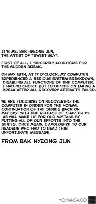 [BAK Hyeong Jun] Sweet Guy Ch.1-54 (English) (YoManga) (Ongoing)