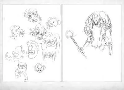 ALICESOFT ORION SCRIBBLES with CROQUIS ULTIMATE EDITION VOL.2 織音計画特別版 ラフ画集